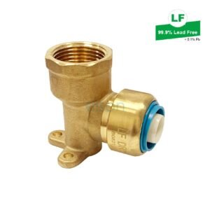 EPS PEX PUSH-FIT NO.15BP ELBOW LEAD FREE BRASS 20mm x 20mm FI