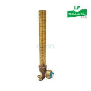 EPS PEX PUSH-FIT NO.19BP ELBOW LEAD FREE BRASS 16mm X 15mm MI 200mm LONG
