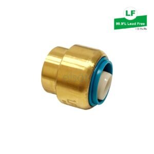 EPS PEX PUSH-FIT NO.61 STOPPER LF BRASS 20mm