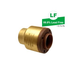 EPS LF PUSH-FIT NO.61 STOPPER LF DR BRASS DN15Cu