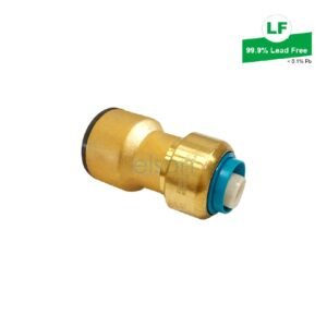 ADAPTOR BUSHPEX PUSH-ON 16mm X EPS LF PUSH-FIT 16mm LF DR  BRASS
