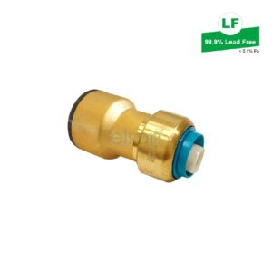 ADAPTOR BUSHPEX PUSH-ON 20mm X EPS LF PUSH-FIT 20mm LF DR  BRASS