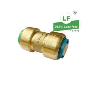 ADAPTOR SDR9 PEX 20mm X EPS LF PUSH-FIT 20mm LF DR BRASS