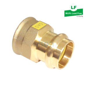 LF PRESS GAS NO.2 ADAPTOR LF DR BRASS DN40 x Rp11/2 FI