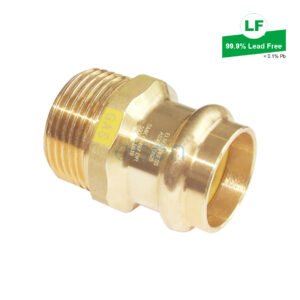 LF PRESS GAS NO.3 ADAPTOR LF DR BRASS DN15 x R3/4 MI
