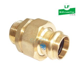 LF PRESS WATER NO.69 UNION LF DR BRASS DN15 x R1/2 MI