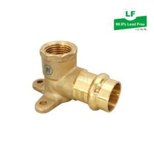 LF PRESS WATER NO.15BP ELBOW LF DR BRASS DN20 x Rp1/2 FI