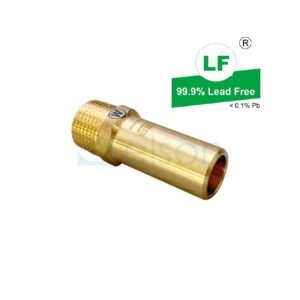 LF PRESS&CAPILLARY PLUG IN ADAPTOR WATER LF DR BRS DN20 x R1/2 MI