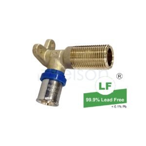 LF BUSHPEX  CRIMP-ON 19BP ELBOW 16x1/2"M 65mm