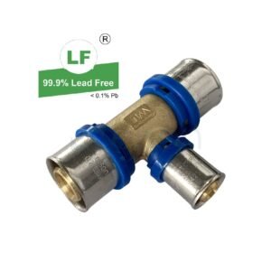 LF BUSHPEX CRIMP-ON NO.25TEE RED.CEN 25x25x16