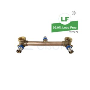 LF BUSHPEX CRIMP-ON SHOWER ASSEMBLY 8" R/A