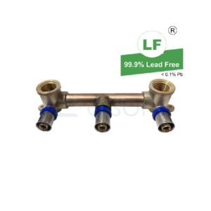 LF BUSHPEX CRIMP-ON SHOWER ASS. 6"R/A B/UP