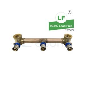 LF BUSHPEX CRIMP-ON SHOWER ASS. 8"R/A B/UP