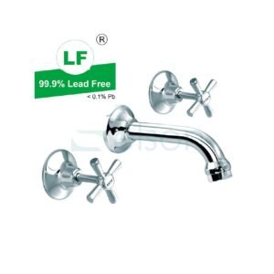 LF EASY CLEAN BATH SET CHROME