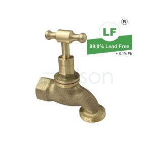 LF  HOSE COCK 3/4" TH RB FI
