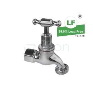 LF HOSE COCK 1/2" TH CP F.I.