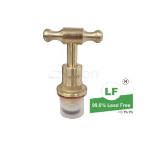 LF TH TOP ASSEMBLY 12mm BRASS FOR 1/2" HOSE COCK/STOP COCK