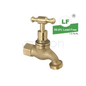 LF HOSE COCK 1/2" TH RB F.I.
