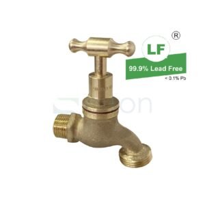 LF HOSE COCK 1/2" TH RB