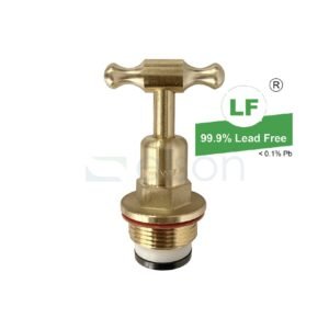 LF TH TOP ASSEMBLY 20mm BRASS FOR 3/4" FULL WAY STOP COCK/ METER COCK
