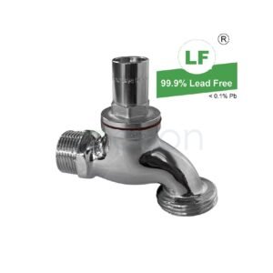 LF ANTI-VANDAL (12 SPLINES) HOSE COCK 3/4" CP LESS KEY