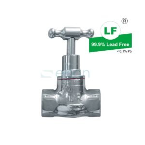 LF STOP COCK 3/4" TH CP F/F FULLWAY