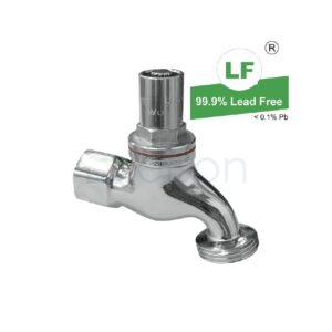 LF ANTI-VANDAL (12 SPLINES) HOSE COCK 1/2" CP F.I. LESS KEY