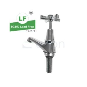 LF EASY CLEAN PILLAR TAP (COLD) CHROME WELS 3 STAR
