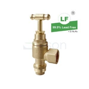 LF  METER COCK FI 3/4" TH FLARED (VIC)