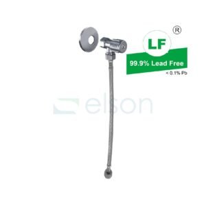 LF MINI CISTERN COCK W/FLEX HOSE 300mm