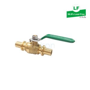 LF BUSHPEX PULL-ON WATER BALL VALVE LF DR BRASS L/H 20mm  LF72382