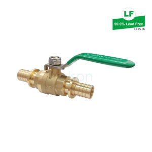 LF BUSHPEX PULL-ON WATER BALL VALVE LF DR BRASS L/H 25mm  LF72384