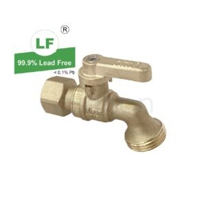 LF BALL HOSE COCK DR BRASS G1/2 FI x G3/4B MI