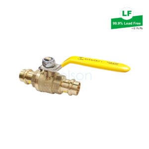 LF PRESS GAS BALL VALVE LF DR BRASS L/H DN20  LF73582