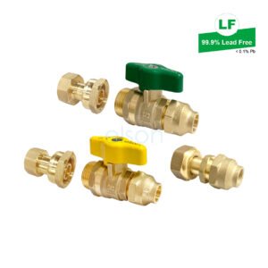 LF FLARED UBV KIT GAS W/HTR LF DR G3/4 FI X 15Cn G & G1/2 FI X 15Cn W
