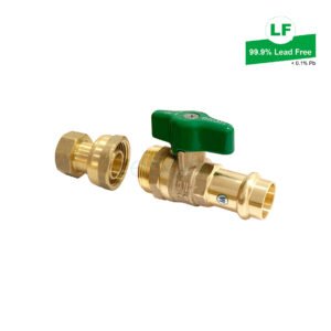 LF WATER UNION BALL VALVE LF DR BRASS G3/4 FI TO DN20 PRESS LF73834