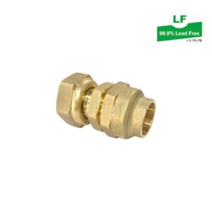 LF CONNECTOR FLARED LF DR BRASS 20Cn X G3/4 FI L/NUT  LF73898