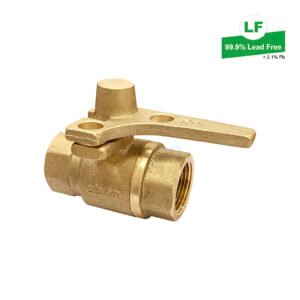 LF METER B/V 740S LOCKABLE LF DR BRASS Rp3/4 FI X Rp3/4 FI LF74052