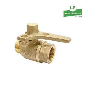 LF METER B/V 740S LOCKABLE LF DR BRASS R3/4 MI X Rp3/4 FI LF74055