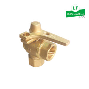 LF METER B/V R/A L/ABLE LF DR BRASS Rp3/4 FI X Rp3/4 FI INLET LF74105