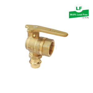 LF METER B/V R/A L/ABLE LF DR BRASS Rp3/4 FI X DN20 PRESS IN LF74139