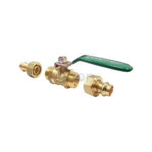LF UNION B/V LEAD FREE DR BRASS L/H DN15 PRESS TO DN15 PRESS