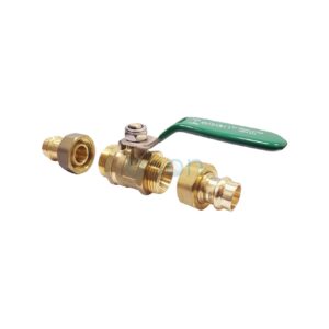 LF UNION B/V LEAD FREE DR BRASS L/H DN20 PRESS TO DN20 PRESS