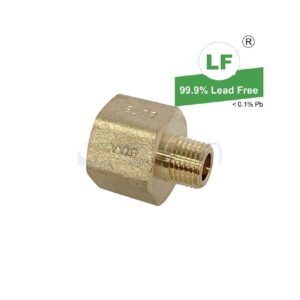 LF ADAPTOR REDUCING 15mmFIx6mmMI(1/2"X1/4") BRS