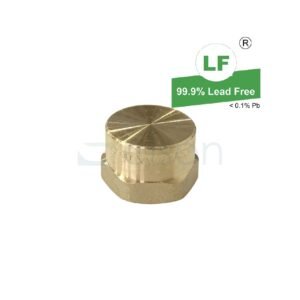 LF CAP 10mm (3/8" BRASS