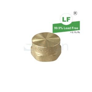 LF CAP 15mm BRASS