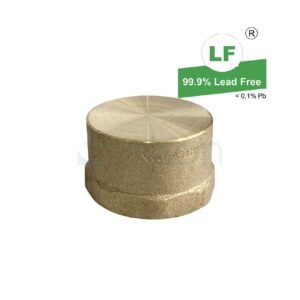 LF CAP 25mm BRASS