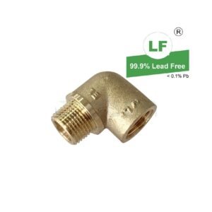 LF ELBOW M/F 10mm (3/8") BRASS
