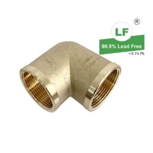 LF ELBOW F/F 40mm BRASS