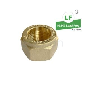 LF KINCO NUT 25mm BRASS
